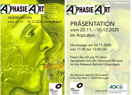 AphasieArt – 10 years of creative encounters at the Arp Museum