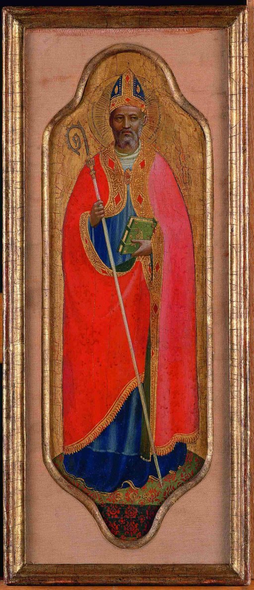 Fra Angelico - Saint Nicholas of Bari and Archangel Michael