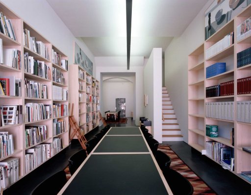 Thomas Huber - Gestaltung der Bibliothek