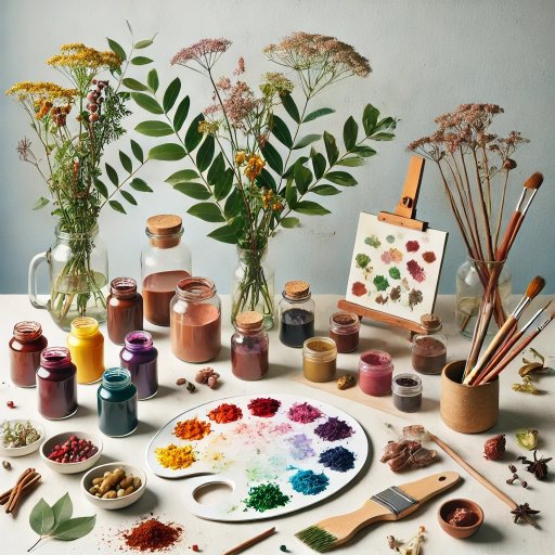 Colours of nature: Discover the magic of homemade colours made from natural materials with Marilen Duran