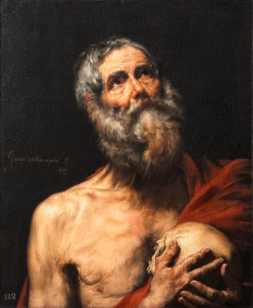 Hl. Hieronymus, Jusepe de Ribera,1636, Arp Museum Bahnhof Rolandseck / Sammlung Rau für UNICEF