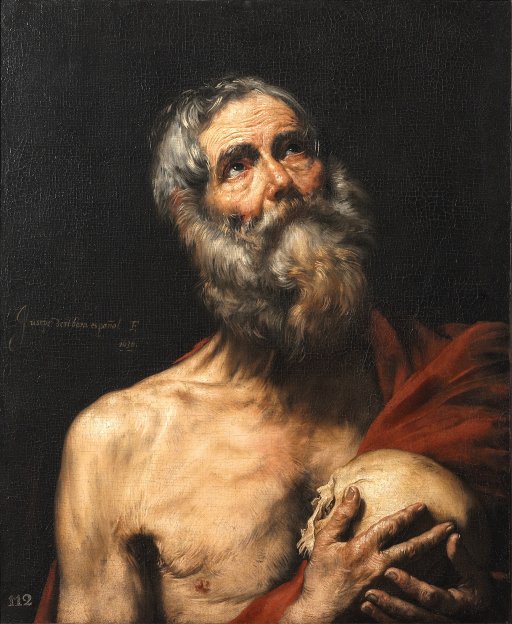 Jusepe de Ribera, Hl. Hieronymus, 1636, Arp Museum Bahnhof Rolandseck/ Sammlung Rau für UNICEF Foto: Mick Vincenz
