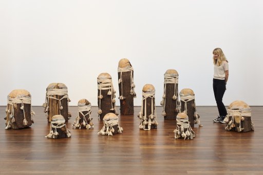 Ausstellungsansicht: Günther Uecker. Die Verletzlichkeit der Welt © VG Bild Kunst, Bonn 2026, Foto: Mick Vincenz