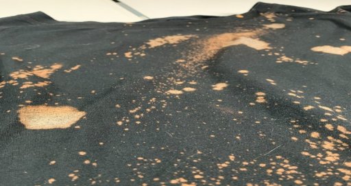 Galaxy Shirts Bleaching Bleachen © Hanka Faerber