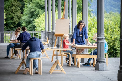 Kreativer Workshop im Arp Labor