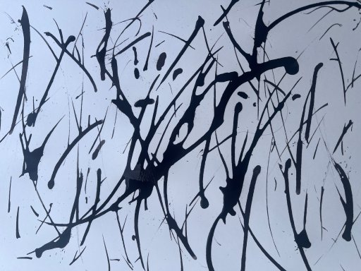 Zeichenwochende Silke May zur Ausstellung Günther Uecker, © Silke May