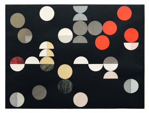 Sophie Taeuber-Arp | Komposition mit Kreisen und Halbkreisen | 1938